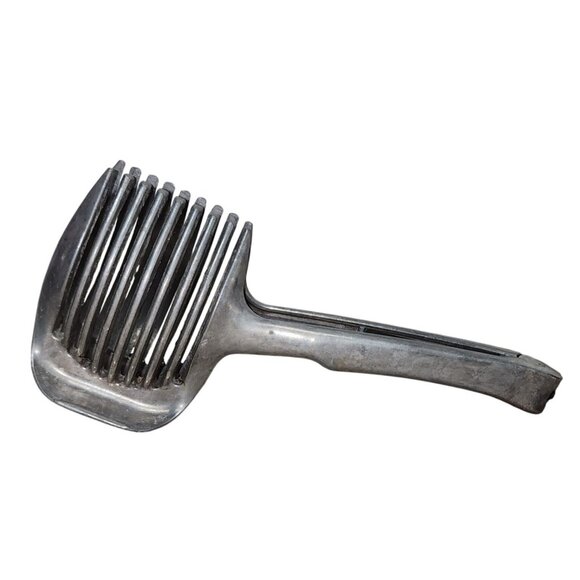 Vintage Egg Holder to Slice Tomato Onion Lemon Lime Guide Cutter Tongs Taiwan - Picture 1 of 10